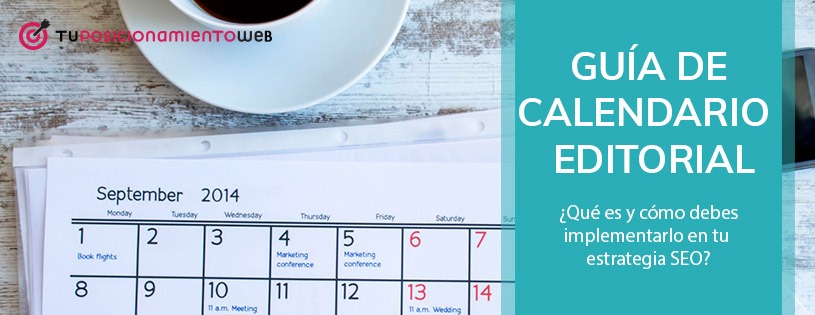 como crear un calendario editorial blog
