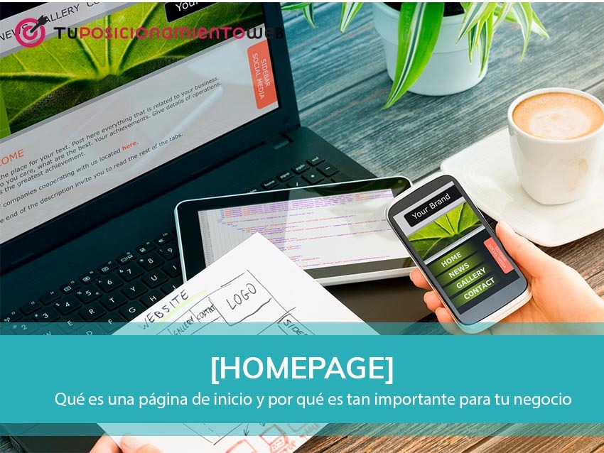 como crear homepage