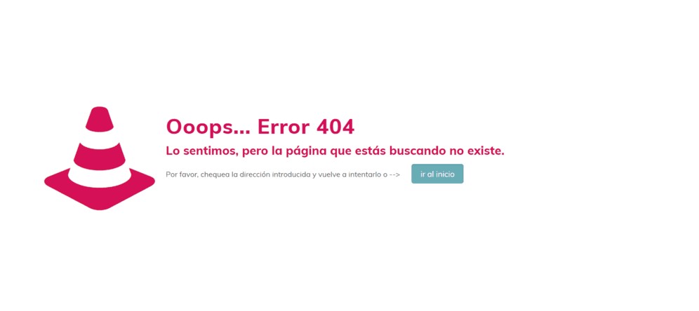 errores pagina web 404