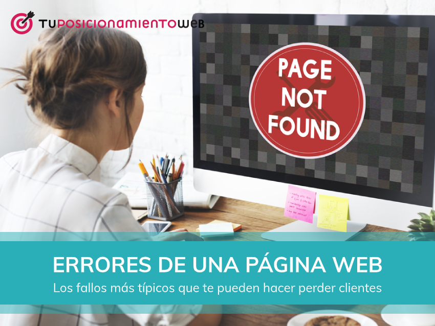 fallos en una pagina web