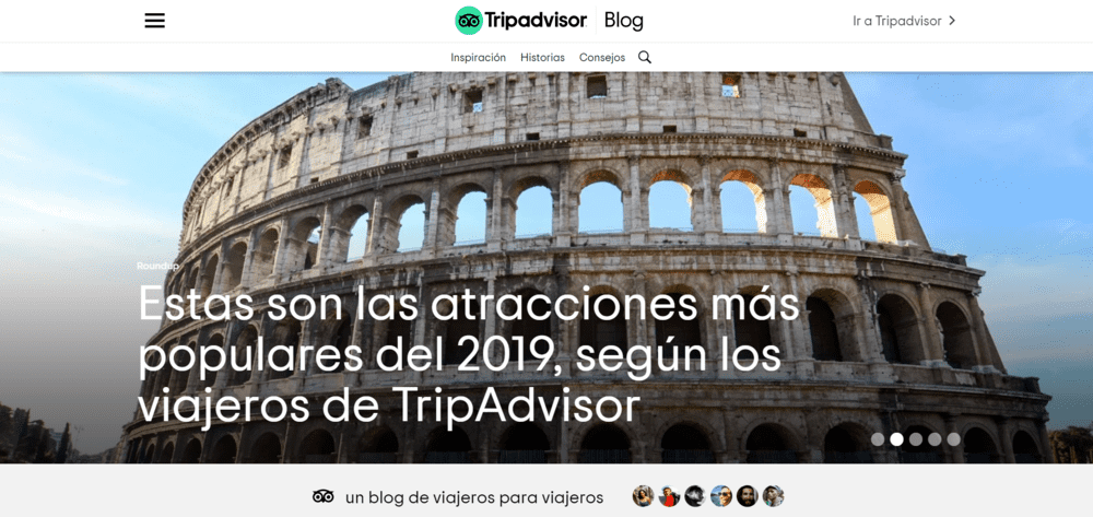 sitios web wordpress tripadvisor