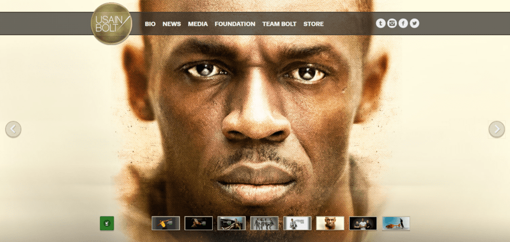 sitios web wordpress usain bolt