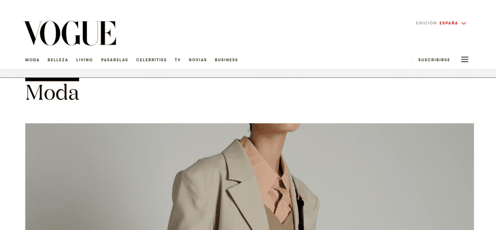 sitios web wordpress vogue