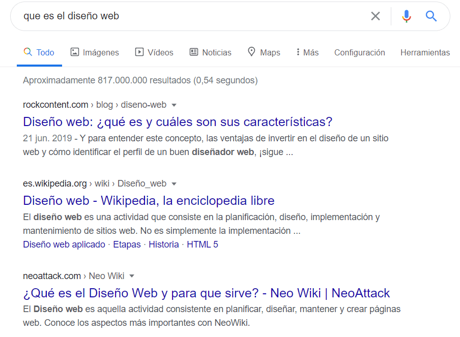 que es diseño web canibalizacion seo