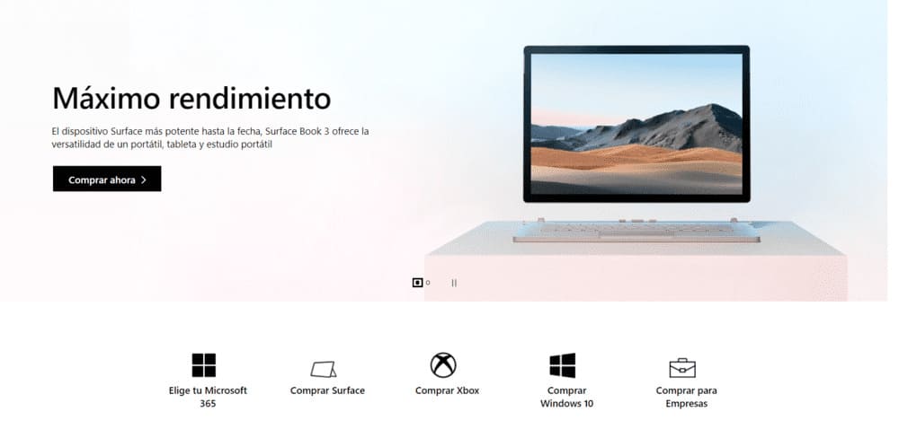 microsoft homepage