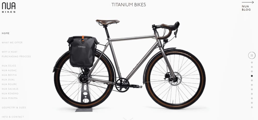 nua bikes minimalismo