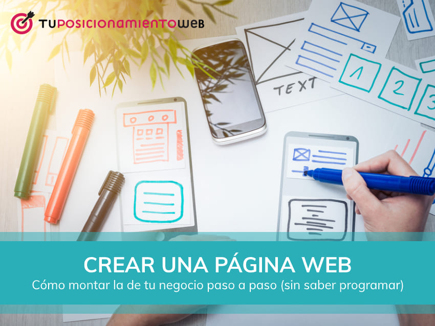 como crear pagina web