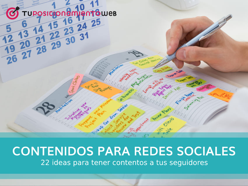 ideas contenidos para redes sociales