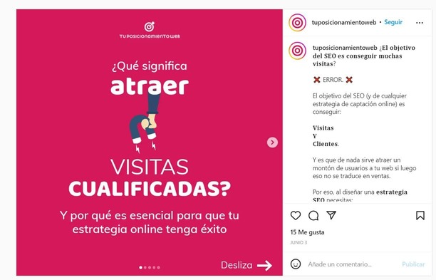 promocionar una web