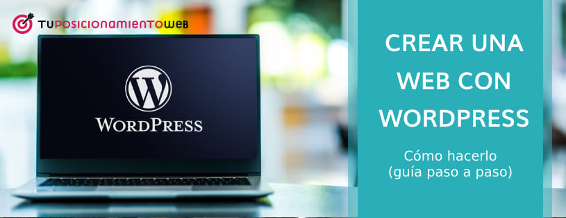 como crear una pagina web con wordpress