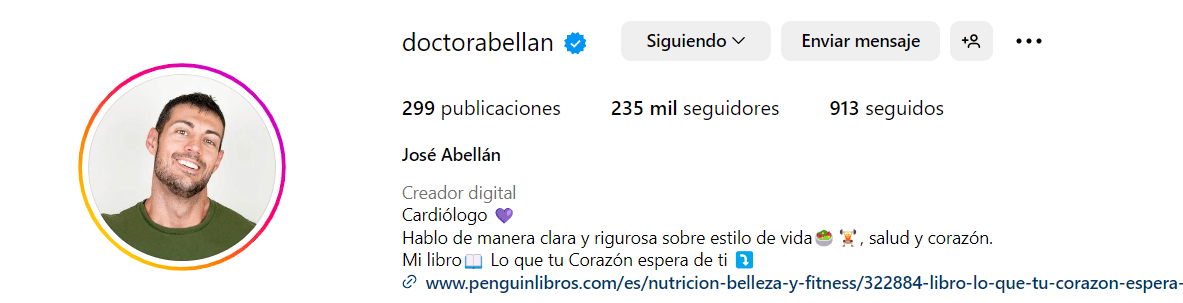 estrategias de instagram para medicos